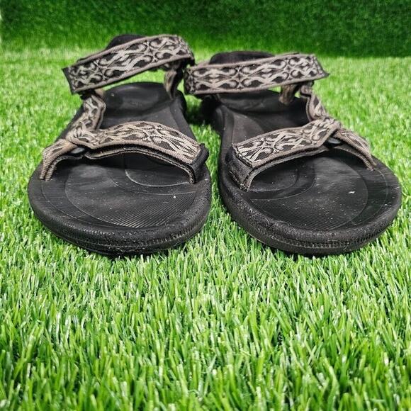 TEVA Men Sandal 6584 Mens Size 13 EUR 47 Black Grey Water Shoes FLAW Canoe Kayak - Picture 2 of 7